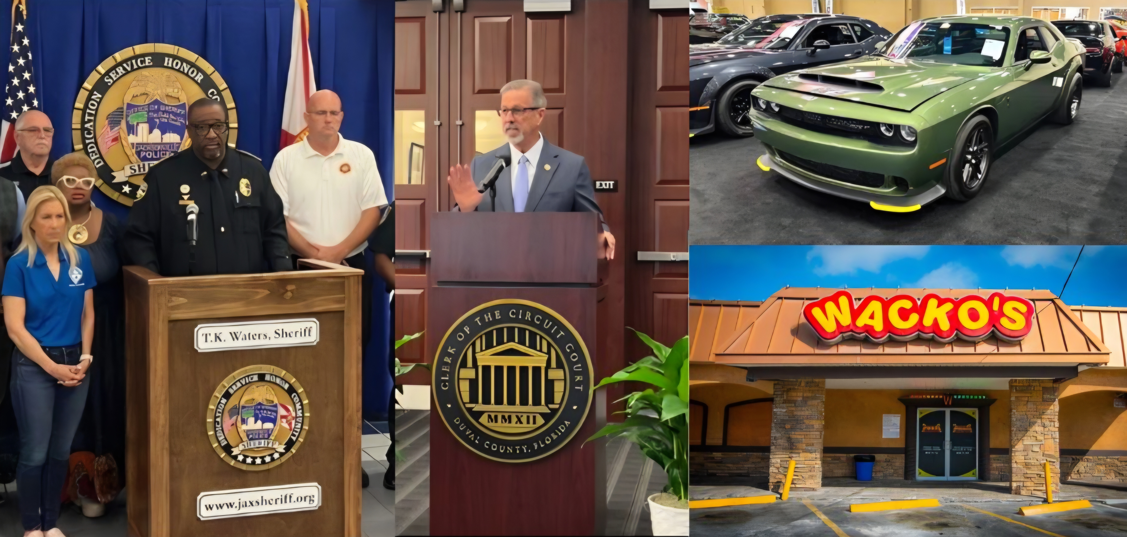 Jacksonville leaders declare State of emergency; $1,776 military checks expected to cause catastrophic traffic near strip clubs, Dodge dealerships, stretch marriage license staff.
